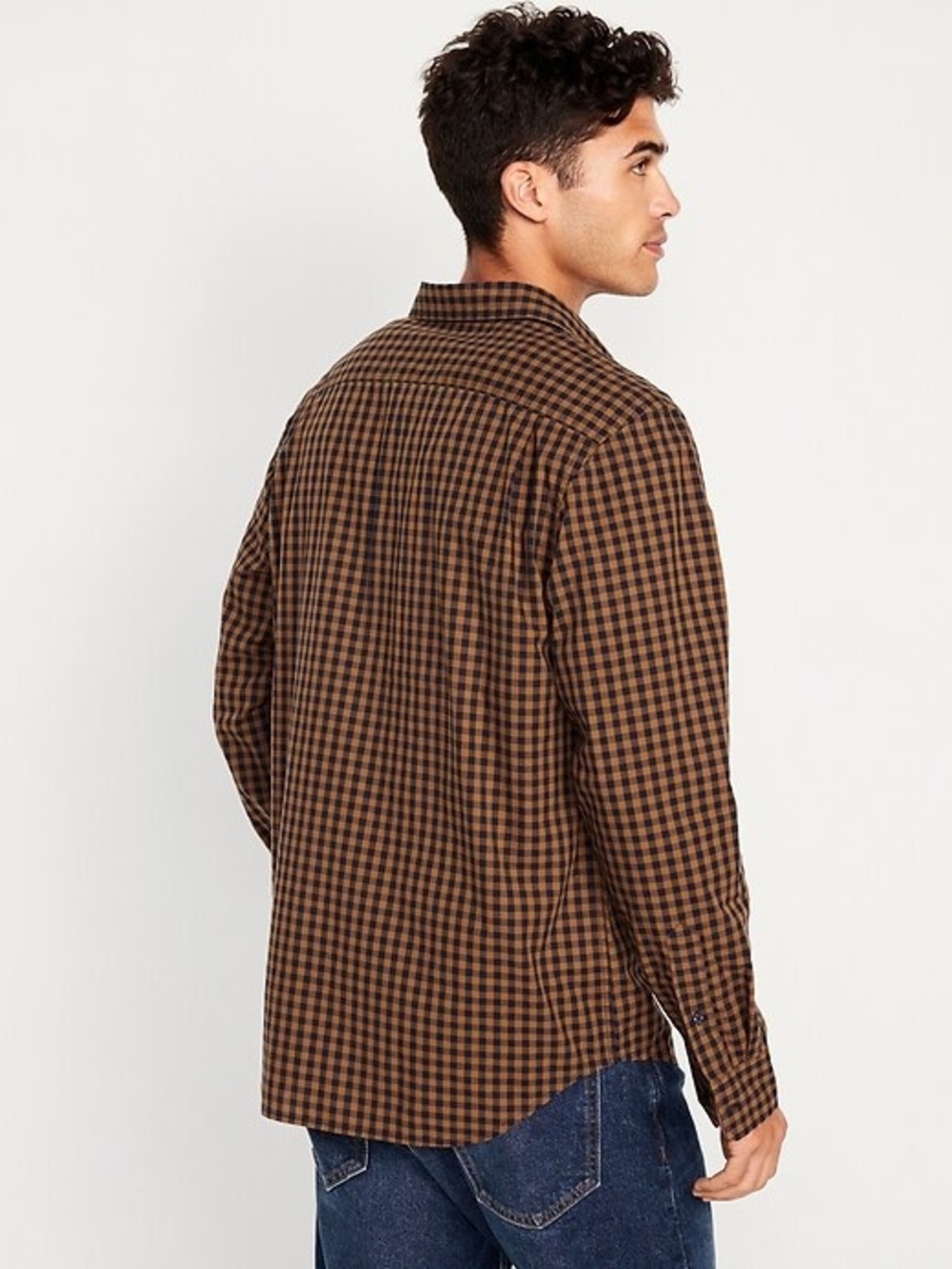 Denver Hayes Checkered Button Down Shirt